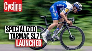 New Specialized Tarmac SL7 Goodbye Venge Hello Varmac  First Look  Cycling Weekly [upl. by Ellimak]