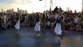 Charleston Jazz Dance Performance at Pier 54 NYC [upl. by Netsrak257]