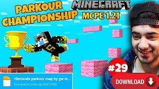 How To Download YesSmartyPie Parkour Championship Map MCPE 121 [upl. by Nuriel80]