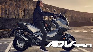 2022 Honda ADV350 – First Look  A brand new adventure scooter [upl. by Baldwin]