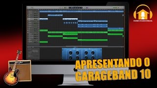 Garageband  Tutorial Apresentando o Garageband  001 [upl. by Ellemrac]