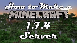 How to Make a Minecraft 174 Server Hamachi [upl. by Lanrev210]