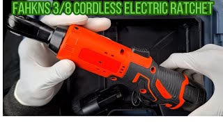 FAHKNS Cordless Electric Ratchet UNBOXING [upl. by Nnaid]