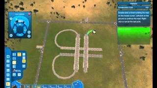 Cities XL Realistic Highway Mod RHM tutorial Part 5  Four ways Interchange [upl. by Filomena]