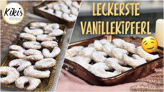 Unfassbar zarte Vanillekipferl  wochenlang frisch  Leckerste Vanillekipferl einfach selber backen [upl. by Ingram]