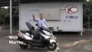 Kymco Downtown 300i [upl. by Aslehc]