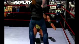 WWF No Mercy The Rock Botch Peoples Elbow Drop [upl. by Tilda]