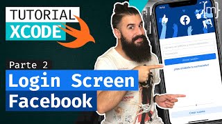 AUTO LAYOUT y CONSTRAINTS SWIFT  Crea el LOGIN SCREEN de Facebook TUTORIAL Español 22  MoureDev [upl. by Hartzell904]