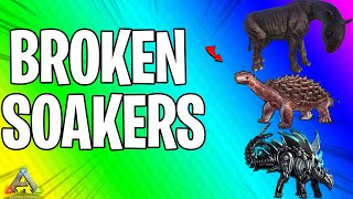 Top 3 Best Soakers For PVP  Ark Survival Evolved [upl. by Chemaram783]