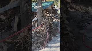 1 Month After Helene Chimney Rock North Carolina [upl. by Anwat508]