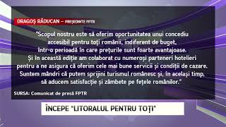 Începe “Litoralul pentru toţi”  LITORAL TV [upl. by Ymer279]