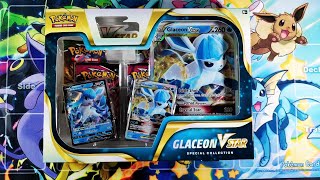 Pokémon TCG Glaceon VSTAR Special Collection Opening [upl. by Naejamron338]