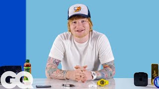 10 Things Ed Sheeran Cant Live Without  GQ [upl. by Crenshaw]