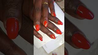 Admirez cette pose les reines gainage makeup acrylicextension homemade nails nailart nailtech [upl. by Ayad]