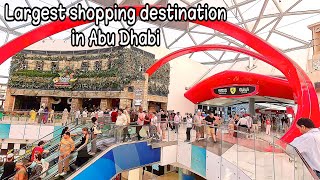 Inside Yas Mall The Largest Shopping Destination in Abu Dhabi [upl. by Hogen]