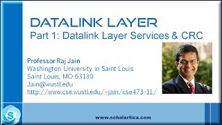 Datalink layer Cyclic Redundancy Check CRC [upl. by Chapman]