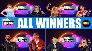 BILLBOARD MUSIC AWARDS 2023  ALL WINNERS  2023 BBMA Winner  November 19 2023  ChartExpress [upl. by Lareneg273]