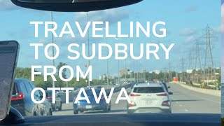 Travelling to Sudbury from Ottawa Beautiful viiews [upl. by Fortunio469]