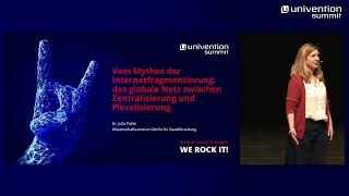 Vom Mythos der Internetfragmentierung  Dr Julia Pohle WZB  Univention Summit 2023 [upl. by Leunammi]