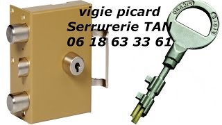 TUTO Comment changer un cylindre Vigie Picard [upl. by Sabella]