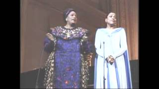 Kathleen Battle Jessye Norman quotScandalize My Namequot 15  22 [upl. by Naeroled]