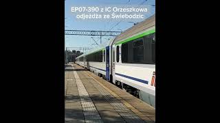 ep07 lk274 pkp pkpic intercity ic orzeszkowa pkpintercity świebodzice kolej siódemka [upl. by Zirtaeb]