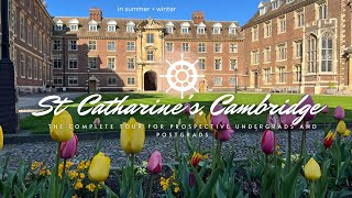 Tour of St Catharines College Cambridge [upl. by Ollecram788]