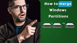 How to merge partitions in Windows 1110  combine disk without losing data in hard drivessd [upl. by Judy]