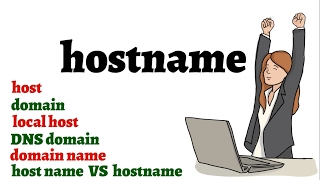 What is Host Local Host Host Name Hostname Domain FQDN DNS domain and Domain Name  TechTerms [upl. by Dougald]