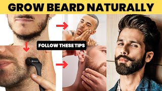 BEARD GROWTH FAST  ढाढ़ी बढ़ाने का सबसे तेज़ तरीका  Natural Beard Growth Tips beard [upl. by Ennahgiel618]