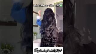 Hair wash tips for silky smooth hair💯How to get long amp thick hair✅silkyhairsmoothhairshortsviral [upl. by Lenwood]