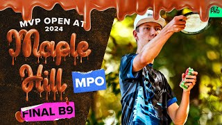 2024 MVP Open  MPO R3F9  Gossage Wysocki Ellis Robinson  Jomez Disc Golf [upl. by Nnairrehs]