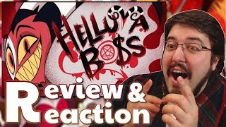 Hazbin Hotel HELLUVA BOSS Pilot Reaction and Review AirierReacts [upl. by Eisnil]