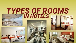 Types of rooms in hotels  Name of hotel rooms [upl. by Pallas]