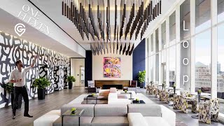 One Eleven Apartments Tour  Chicago Loop Luxury Real Estate  111 W Wacker [upl. by Clemence]