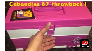 What’s inside my caboodles 87 throwback [upl. by Llij804]