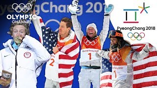 Americas Fantastic Four in Snowboarding  Winter Olympics 2018  PyeongChang 2018 [upl. by Lladnarc]