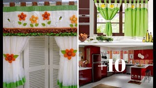 13 IDEAS DE CORTINAS PARA TU COCINA QUE QUIZÁS NO SE TE HAYAN OCURRIDO Y PUEDES HACER TAMBIÉN [upl. by Dustin]