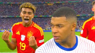 The Day Lamine Yamal Humiliated Kylian Mbappe  Euro 2024 Spain vs France [upl. by Chickie996]