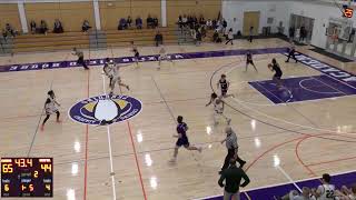 Cushing Academy High School vs Deerfield Academy High School Mens Varsity Basketball [upl. by Atsyrt]