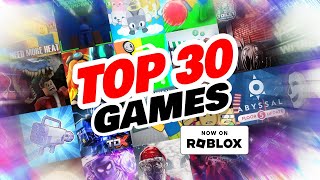 TOP 30 ROBLOX GAMES FROM 2023 [upl. by Macomber]