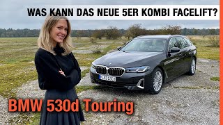 BMW 530d xDrive Touring 2021 💥 Was kann das neue 5er Kombi Facelift Fahrbericht  Review  Test [upl. by Eivol198]