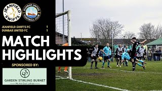 HIGHLIGHTS  vs Jeanfield Swifts FC  EoSFL Premier Division  150324 [upl. by Aivila]