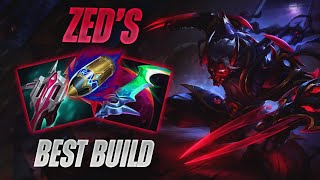 This is THE BEST Zed Build  Rank 1 Zed BZ [upl. by Aizat]