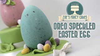 OREO SPECKLED EASTER EGG chocolate giant mini eggs [upl. by Ecallaw]