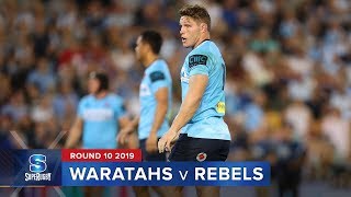 Waratahs v Rebels  Super Rugby 2019 Rd 10 Highlights [upl. by Yremrej313]