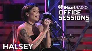 Halsey Performs Graveyard Live at iHeartRadio Office Sessions [upl. by Ahsirek]