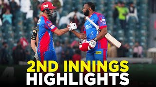 2nd Innings Highlights  Peshawar Zalmi vs Karachi Kings  Match 6  HBL PSL 9  M2A1A [upl. by Anivas]