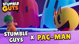 Stumble Guys x PACMAN Trailer [upl. by Doralynn]