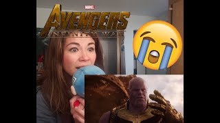 INFINITY WAR TRAILER REACTION Me hizo llorar [upl. by Crysta]